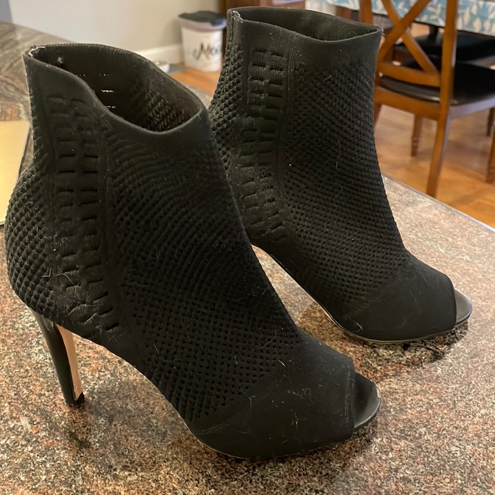 Express Slip on bootie heels